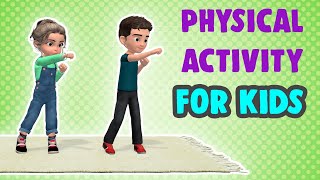 Physical Activities For Kids Get Active At Home [upl. by Ariamoy]