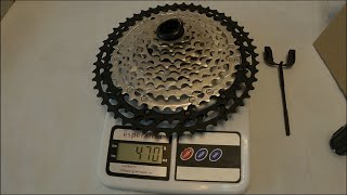 Cassette 12 speed SHIMANO CSM810012 XT 12S 1051T [upl. by Etterrag]