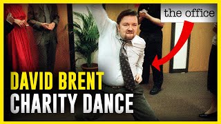 The Office UK Charity Dance David Brent [upl. by Nial]