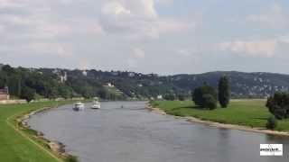 Dresden  die färdsche Waldschlößchenbrücke  ganz neue Panoramablicke auf das schöne Elbtal [upl. by Huda]