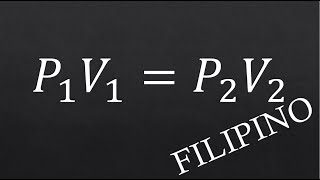 Boyles Law FilipinoExplained [upl. by Falconer]