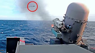 Deadly Seawiz Phalanx CIWS in Action  Ultimate Defence Against Enemy Aircraft  Compilation Video [upl. by Alisen]