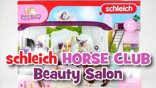 schleich HORSE CLUB Sofias Beauties Beauty Salon 42588  UNBOXING [upl. by Suilienroc450]