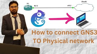 How To Connect GNS3 To A Physical Network 2024 [upl. by Ikuy155]