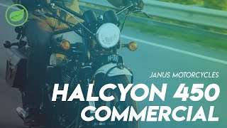 Janus Motorcycles  Halcyon 450 Commercial Full Cut [upl. by Sheets639]