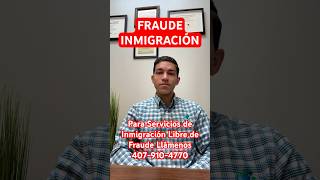 ALERTA FRAUDE INMIGRACIÓN [upl. by Carmel165]