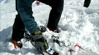 Vipec Evo  Problem step in  Fritschi Swiss Bindings [upl. by Irrek]