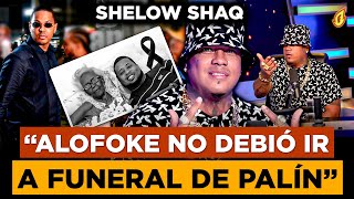 SHELOW SHAQ SE LA DEJA CAER A SANTIAGO MATÍAS POR BUSCAR SONIDO CON MUERTE DE PALÍN [upl. by Yelnikcm]