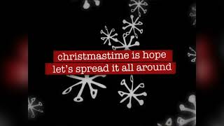 Yancy  Christmastime OFFICIAL LYRIC VIDEO Have a Fancy Yancy Christmas  Peace love joy hope [upl. by Bound581]