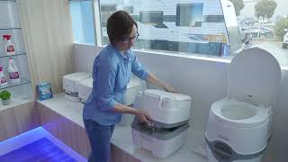 Thetford Porta Potti Cleaning [upl. by Latrena]