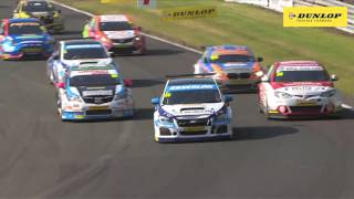 Oulton Park Highlights  BTCC 2016 [upl. by Manus]