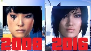 Mirrors Edge vs Mirrors Edge Catalyst 2008  2016 [upl. by Had215]