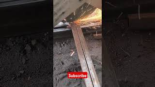 1 inch square pipe kaise cutting Kiya jata hai  shorts viral [upl. by Ainnos724]