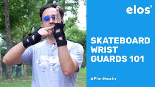 Elos Skateboards  Wrist Guards 101 How to wearstorereplace the splint properly [upl. by Kalie664]