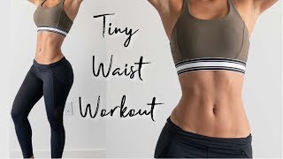 HOURGLASS AB WORKOUT  5 Exercises for a Flat Tummy [upl. by Airekahs]