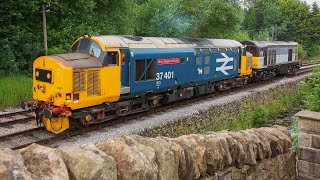 Keighley amp Worth Valley Railway  Diesel Gala 2023 [upl. by Pavla]