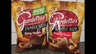 Gardetto’s Snack Mix Spicy Italian amp Original Recipe Review [upl. by Eserrehs]