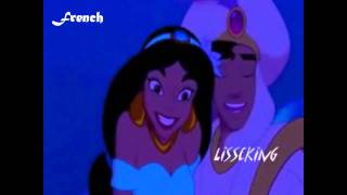 Aladdin  A whole new World Oneline Multilanguage [upl. by Phia]