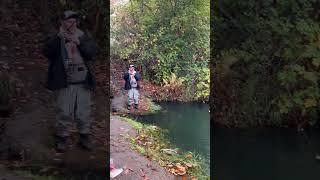 Chum Salmon  Duwamish River Fishing  Right before the rod snapped… salmon salmonfishing fish [upl. by Daffi]