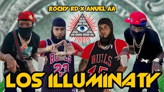 Rochy RD X Anuel AA  LOS ILLUMINATY 👁👹 PARODIA [upl. by Inaffyt]