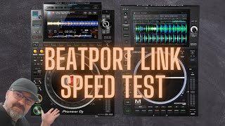 Beatport Steaming Speed Test  CDJ3000 vs SC6000M [upl. by Mahoney]