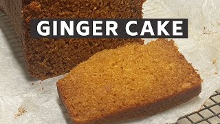 Simple One bowl Ginger Cake [upl. by Ayanat492]