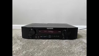 How to Factory Reset Marantz NR1501 71 HDMI Home Theater Surround Receiver [upl. by Maril]