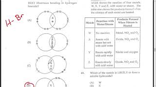 CXCCSEC Chemistry paper 1 June 2020 Simple and easy explanations [upl. by Willner619]