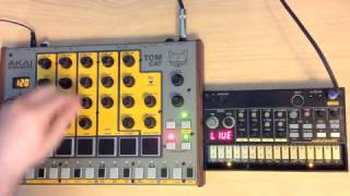 Akai Tom Cat vs Korg Volca Beats [upl. by Alliuqahs]