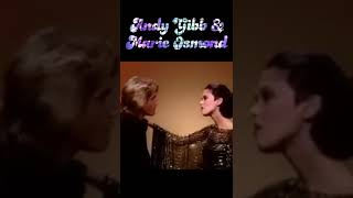 Andy Gibb amp Marie Osmond “Sometimes When We Touch” Duet shorts [upl. by Bej]