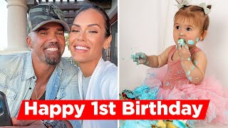 Shemar Moore Celebrates His Daughters 1st Birthday [upl. by Eneirda22]