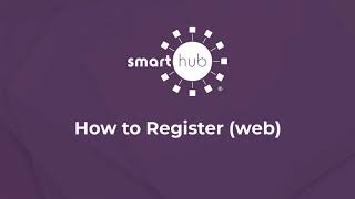 SmartHub How To Register Web [upl. by Eittak792]