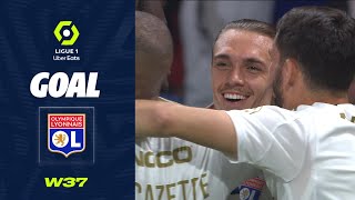 Goal Maxence CAQUERET 83  OL OLYMPIQUE LYONNAIS  STADE DE REIMS 30 2223 [upl. by Akiner]