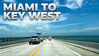 Miami to Key West Drive in July 2022 [upl. by Tiffie]