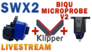 Sidewinder X2 Upgrade With The BIQU Microprobe V2 and Klipper Firmware [upl. by Neelyad]