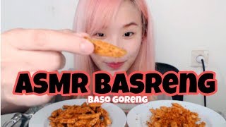 ASMR Indonesian Snack  Basreng Maicih Baso Goreng [upl. by Corri]