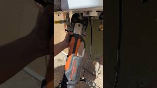 Tankless water heater install with the Vevor pro press and Rigid V1C1 Jaws Tankless [upl. by Hcurob]