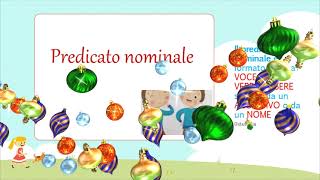 Il soggetto predicato verbale e nominale [upl. by Nichol]