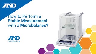 How to perform a stable measurement with a microbalance [upl. by Charmaine]