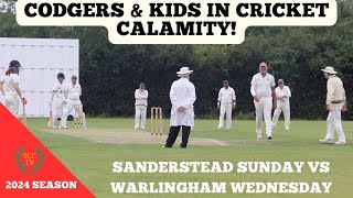 CODGERS amp KIDS IN VILLAGE CALAMITY Sanderstead Sunday vs Warlingham Wednesday  What Day Is it [upl. by Gerdy]