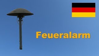 Sirenensignal quotFeueralarmquot Deutschland [upl. by Uaerraj360]