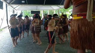 Grupo de dança kanhgág Jãre de Ventarra Alta Erebango RS [upl. by Callie]