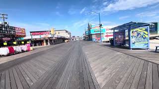 Wildwood NJ Boardwalk Autumn 2024 OffSeason Stroll [upl. by Ttekcirc]