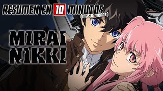 🔷 Mirai Nikki  Resumen en 10 Minutos más o menos [upl. by Lonier]