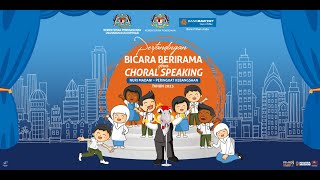 PERTANDINGAN BICARA BERIRAMA DAN CHORAL SPEAKING  NURI MADANI PERINGKAT KEBANGSAAN TAHUN 2023 [upl. by Friedlander203]