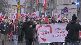 Telewizja Wałbrzych  III Wałbrzyski Marsz Niepodległości [upl. by Scully]