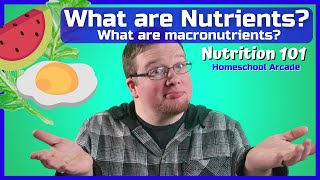 What are Nutrients What are Macronutrients [upl. by Melac]