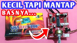 Cara Pasang Giga Bas Pada Tone Control Atau Ke Power Amplifier Dan Suara Basnya Tambah Besar [upl. by Naresh715]