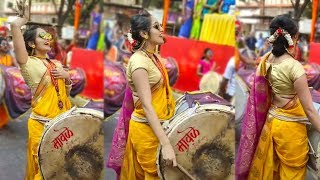 Cute Girl Dhol Performance in Indian  Lovely Performance Beats  WhatUp Tamizha [upl. by Galloway903]