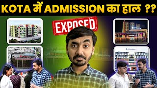 Kota में abhi Admission का haal🤔 Ground Reality  Are students coming to Kota for JEENEET Coaching [upl. by Ednarb467]